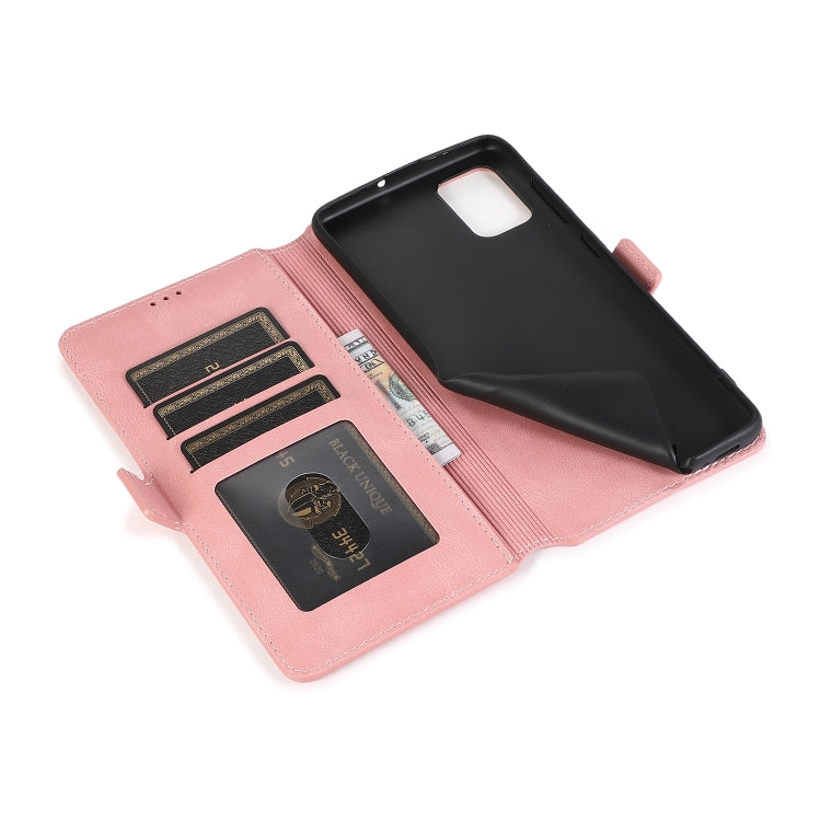 For Samsung Galaxy A71 Retro Magnetic Closing Clasp Horizontal Flip Leather Case with Holder & Card Slots & Photo Frame & Wallet