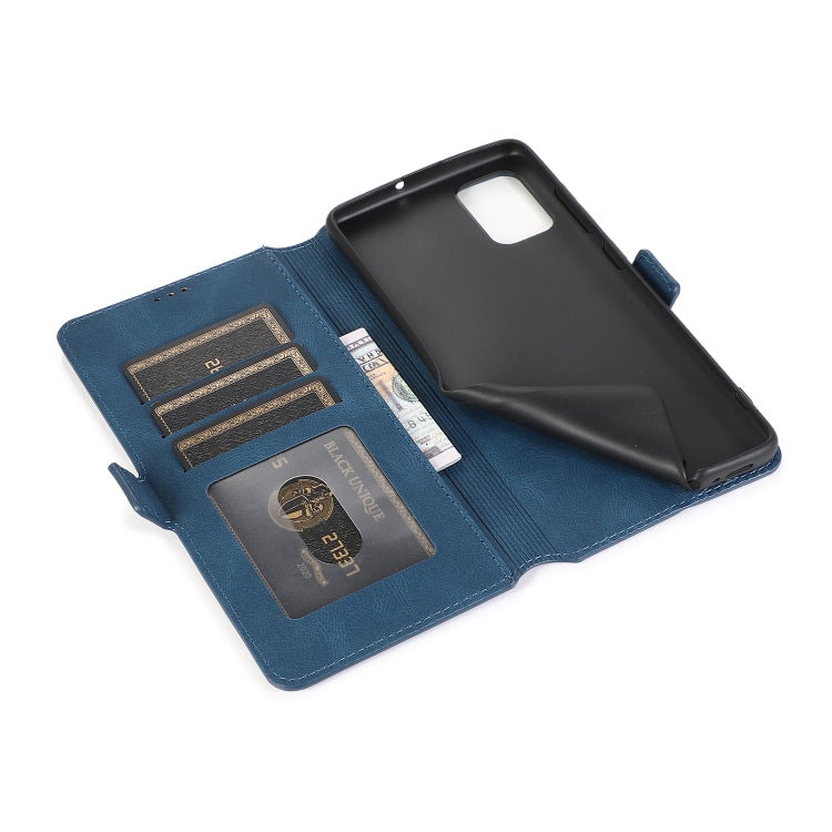 For Samsung Galaxy A71 Retro Magnetic Closing Clasp Horizontal Flip Leather Case with Holder & Card Slots & Photo Frame & Wallet