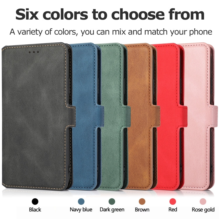 For Samsung Galaxy A71 Retro Magnetic Closing Clasp Horizontal Flip Leather Case with Holder & Card Slots & Photo Frame & Wallet