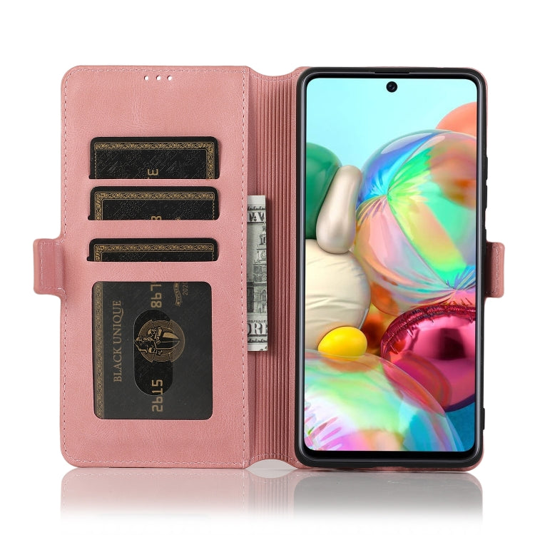 For Samsung Galaxy A71 5G Retro Magnetic Closing Clasp Horizontal Flip Leather Case with Holder & Card Slots & Photo Frame & Wallet