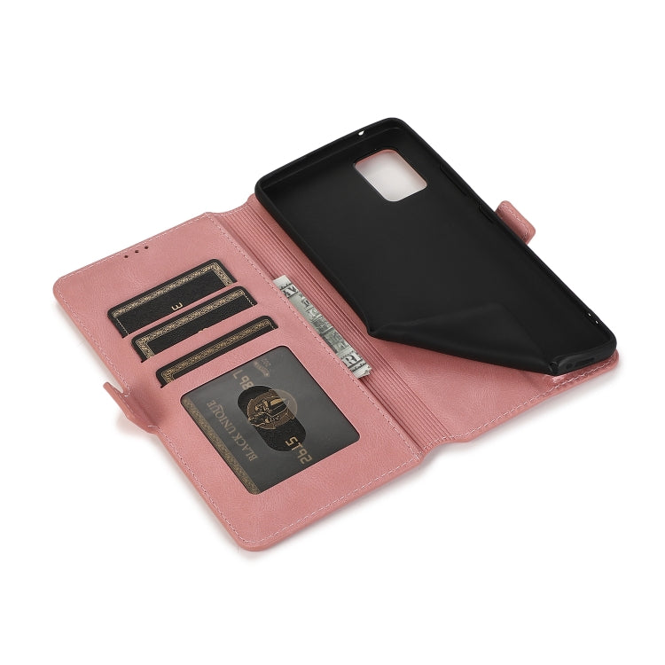 For Samsung Galaxy A71 5G Retro Magnetic Closing Clasp Horizontal Flip Leather Case with Holder & Card Slots & Photo Frame & Wallet