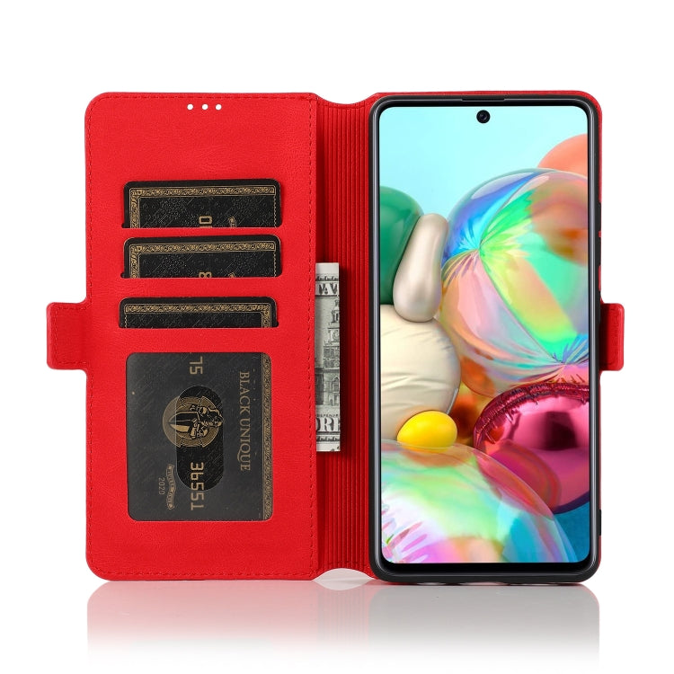 For Samsung Galaxy A71 5G Retro Magnetic Closing Clasp Horizontal Flip Leather Case with Holder & Card Slots & Photo Frame & Wallet