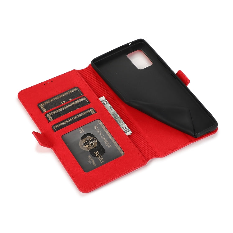 For Samsung Galaxy A71 5G Retro Magnetic Closing Clasp Horizontal Flip Leather Case with Holder & Card Slots & Photo Frame & Wallet
