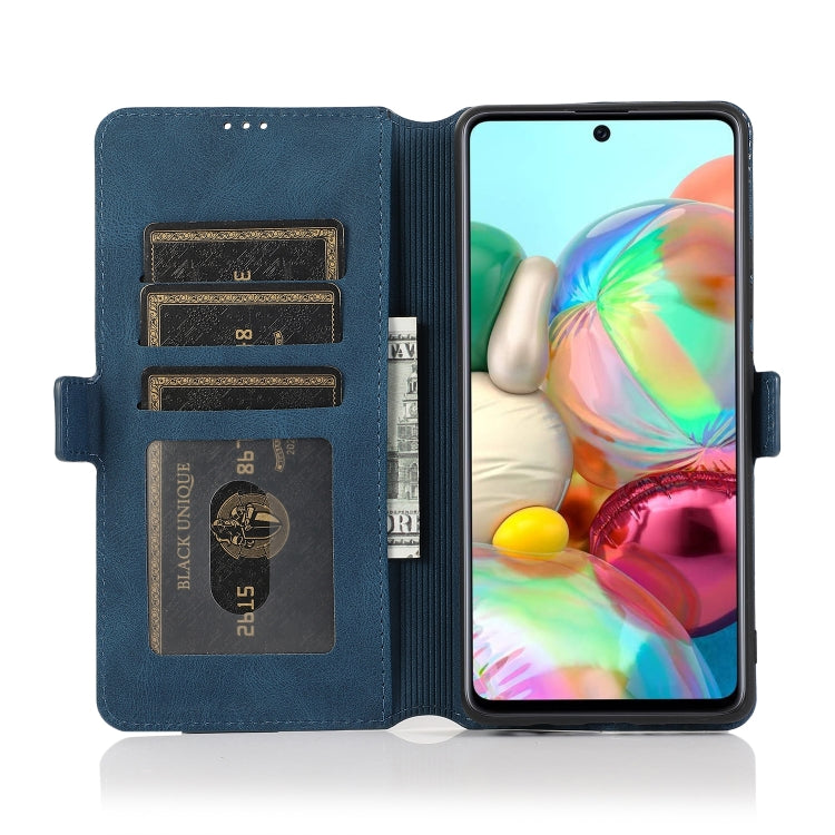 For Samsung Galaxy A71 5G Retro Magnetic Closing Clasp Horizontal Flip Leather Case with Holder & Card Slots & Photo Frame & Wallet