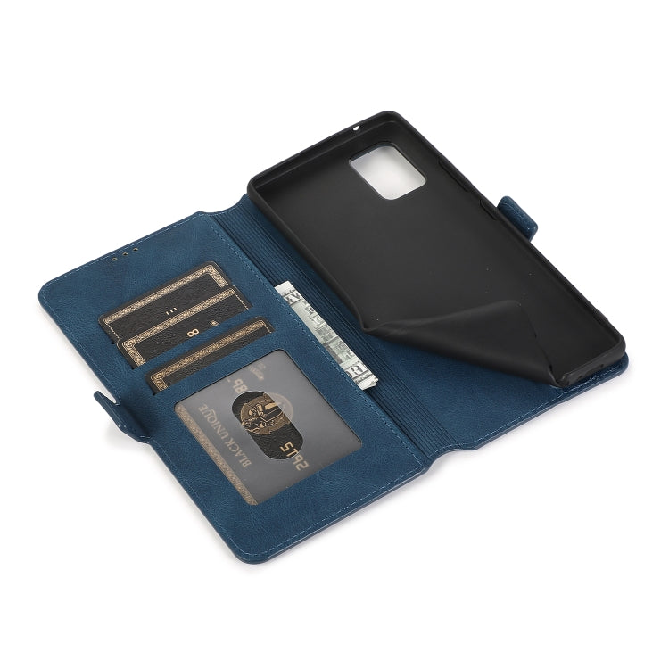 For Samsung Galaxy A71 5G Retro Magnetic Closing Clasp Horizontal Flip Leather Case with Holder & Card Slots & Photo Frame & Wallet