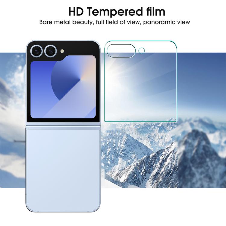 For Samsung Galaxy Z Flip7 5G 25pcs Back Screen Transparent High Aluminum Screen Protector