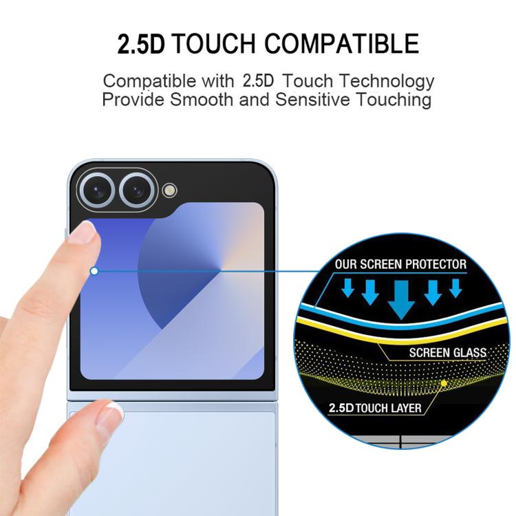 For Samsung Galaxy Z Flip7 5G Back Screen HD Full Cover Screen Protector