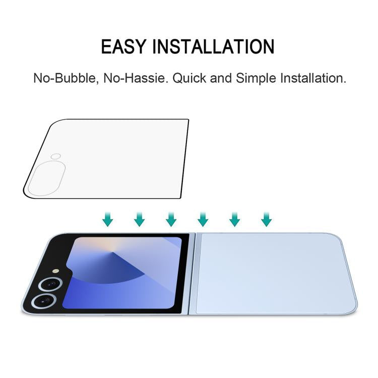 For Samsung Galaxy Z Flip7 5G Back Screen HD Full Cover Screen Protector