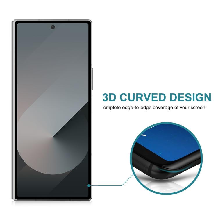 For Samsung Galaxy Z Fold7 5G 25pcs Silk Full Cover 360-degree Privacy Tempered Glass Film