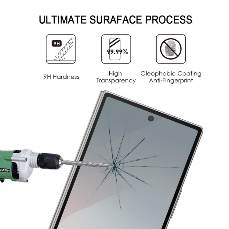 For Samsung Galaxy Z Fold7 5G Silk Full Cover HD Tempered Glass Film