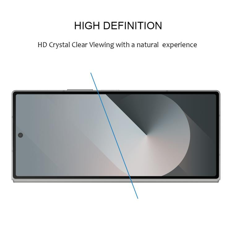 For Samsung Galaxy Z Fold7 5G 25pcs Silk Full Cover HD Tempered Glass Film