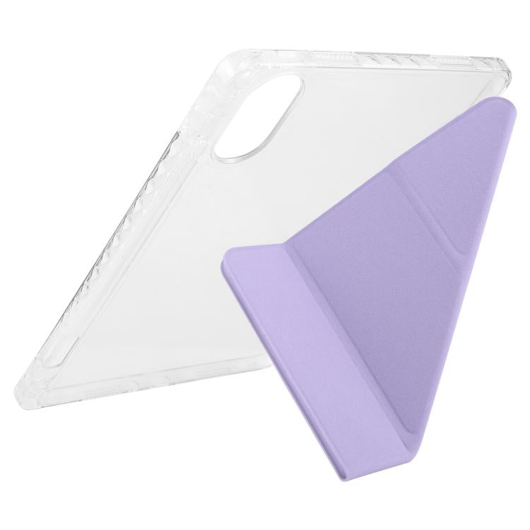 For Redmi Pad SE 11 2025 / Pad 2 Clear Acrylic Deformation Leather Tablet Case