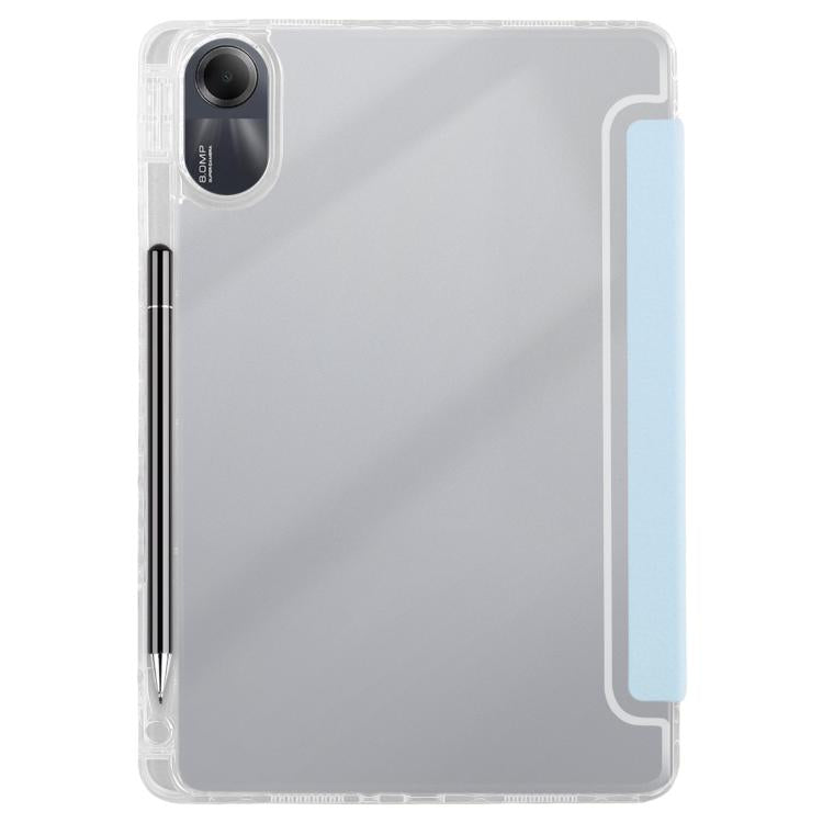 For Redmi Pad SE 11 2025 / Pad 2 Clear Acrylic Deformation Leather Tablet Case