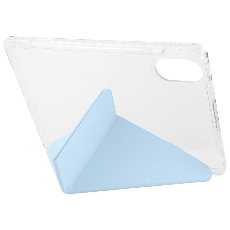 For Redmi Pad SE 11 2025 / Pad 2 Clear Acrylic Deformation Leather Tablet Case