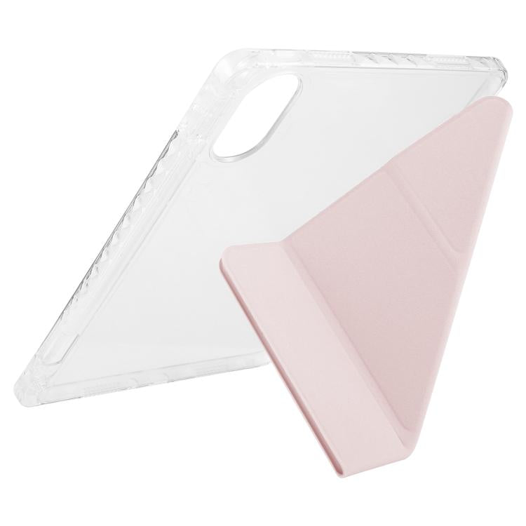 For Redmi Pad SE 11 2025 / Pad 2 Clear Acrylic Deformation Leather Tablet Case
