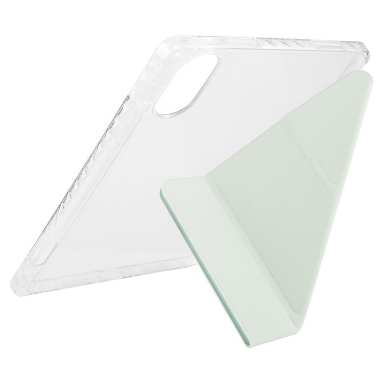 For Redmi Pad SE 11 2025 / Pad 2 Clear Acrylic Deformation Leather Tablet Case