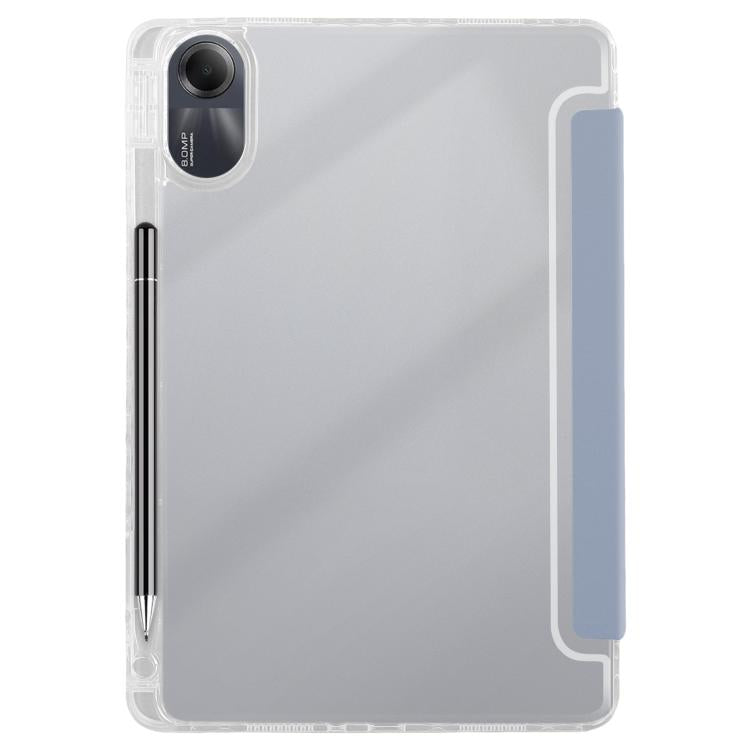 For Redmi Pad SE 11 2025 / Pad 2 Clear Acrylic Deformation Leather Tablet Case