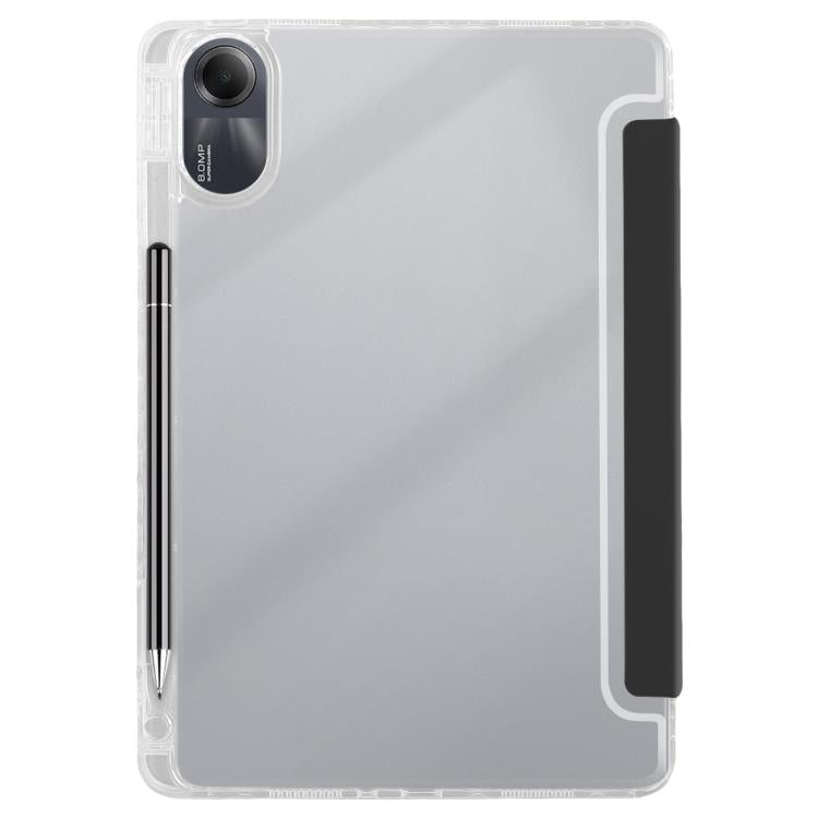 For Redmi Pad SE 11 2025 / Pad 2 Clear Acrylic Deformation Leather Tablet Case