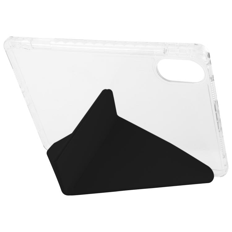 For Redmi Pad SE 11 2025 / Pad 2 Clear Acrylic Deformation Leather Tablet Case