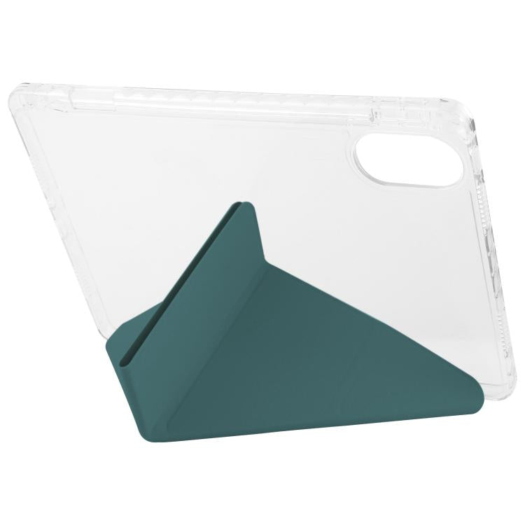 For Redmi Pad SE 11 2025 / Pad 2 Clear Acrylic Deformation Leather Tablet Case