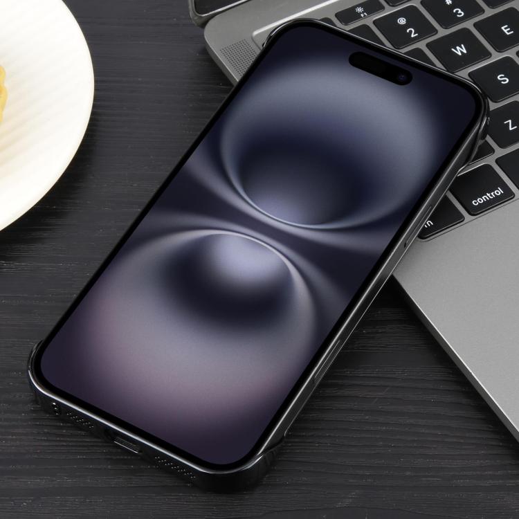For iPhone 16 Plus Electroplating Frameless Frosted Anti-Glare PC MagSafe Phone Case