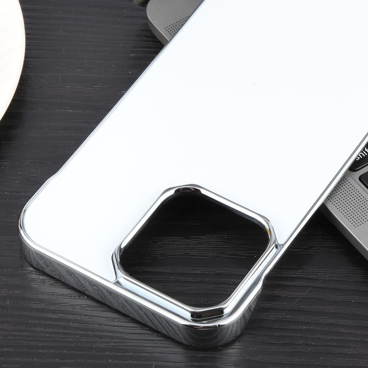 For iPhone 15 Pro Electroplating Frameless Frosted Anti-Glare PC MagSafe Phone Case