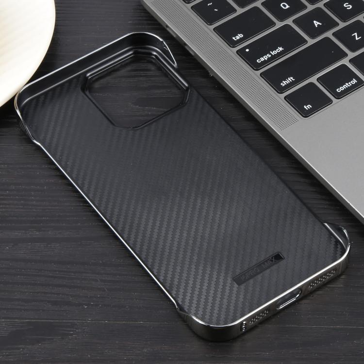 For iPhone 15 Pro Electroplating Frameless Frosted Anti-Glare PC MagSafe Phone Case