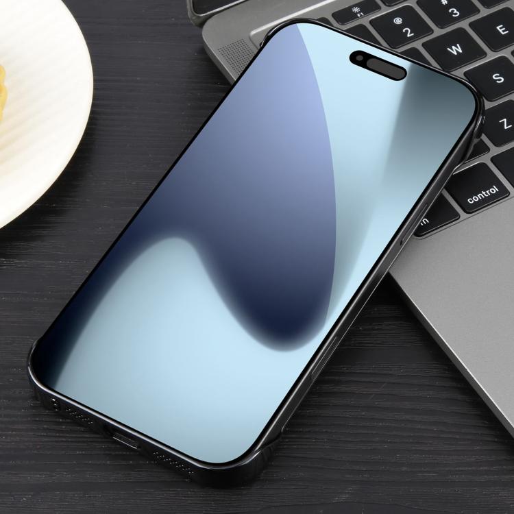 For iPhone 17 Pro Max Electroplating Frameless Frosted Anti-Glare PC MagSafe Phone Case