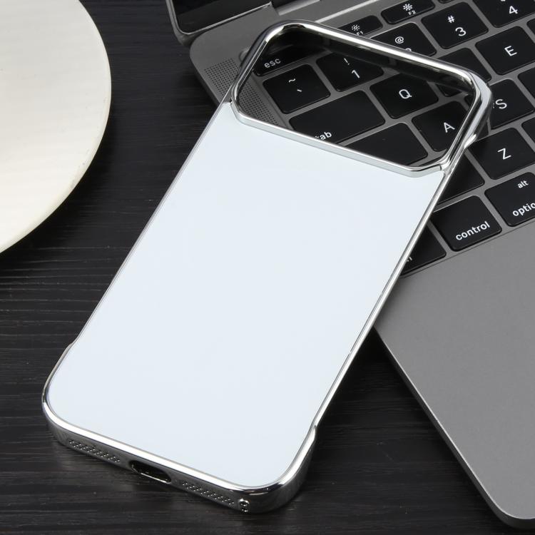 For iPhone 17 Pro Electroplating Frameless Frosted Anti-Glare PC MagSafe Phone Case
