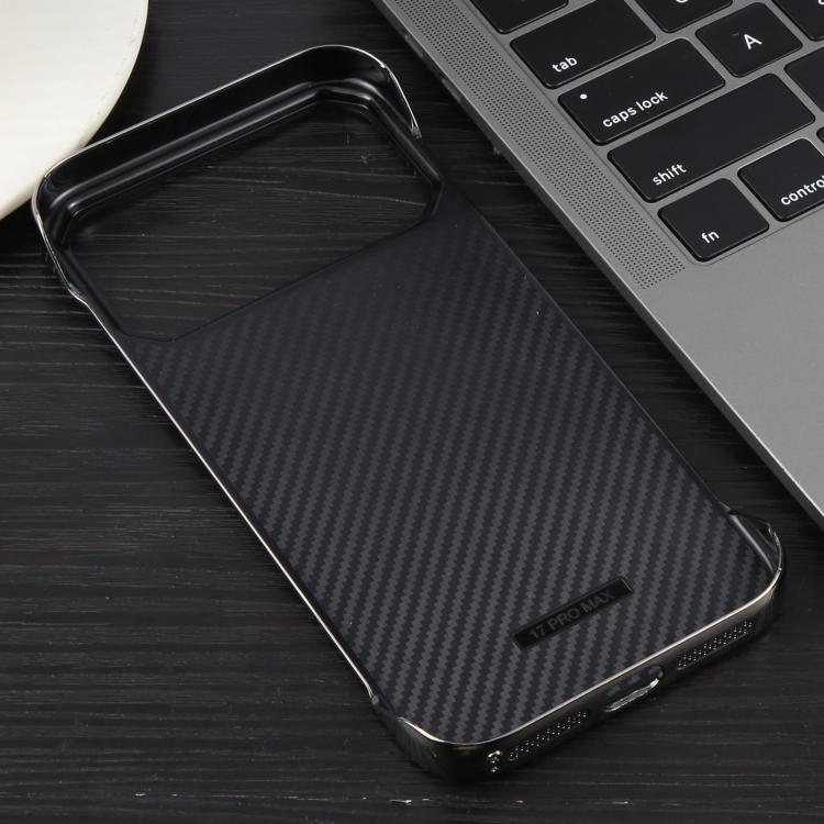 For iPhone 17 Pro Electroplating Frameless Frosted Anti-Glare PC MagSafe Phone Case