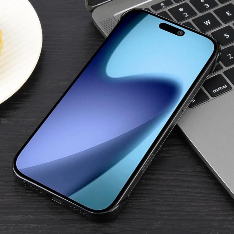 For iPhone 17 Electroplating Frameless Frosted Anti-Glare PC MagSafe Phone Case