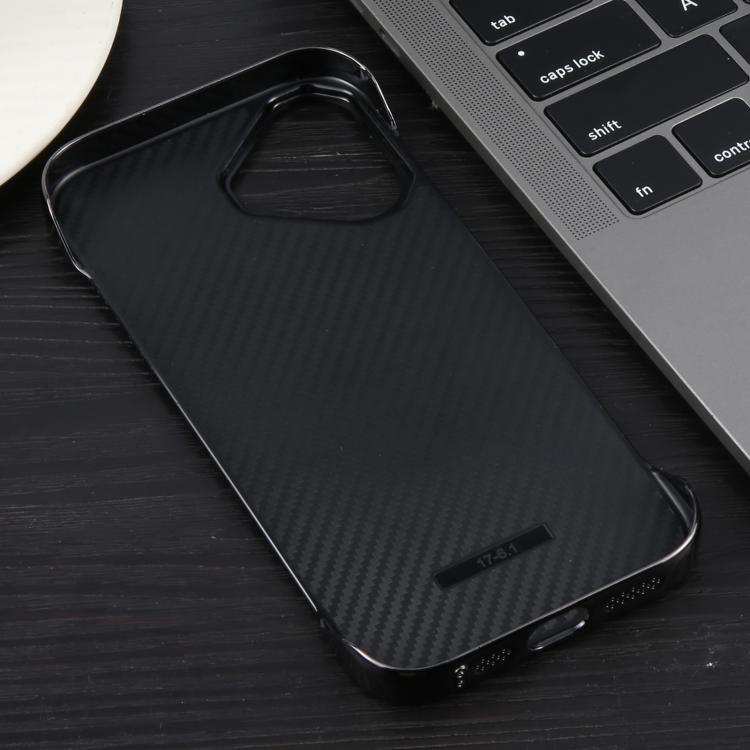 For iPhone 17 Electroplating Frameless Frosted Anti-Glare PC MagSafe Phone Case