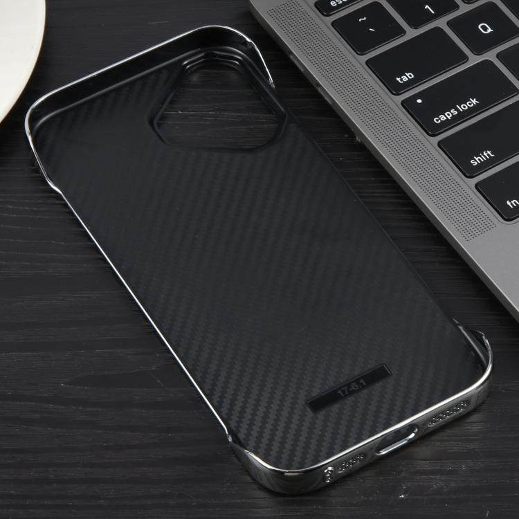For iPhone 17 Electroplating Frameless Frosted Anti-Glare PC MagSafe Phone Case