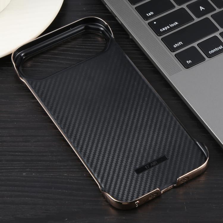 For iPhone Air Electroplating Frameless Frosted Anti-Glare PC MagSafe Phone Case
