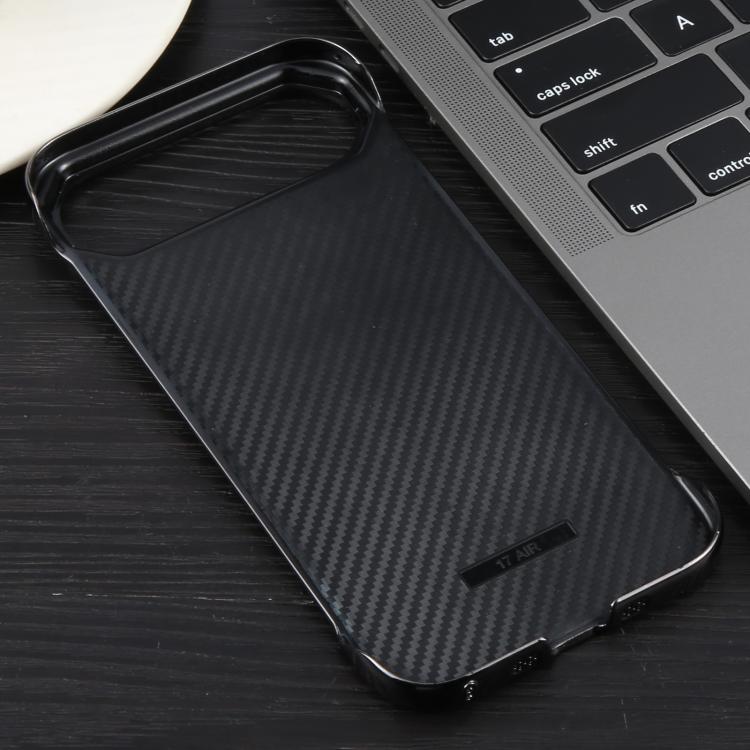 For iPhone Air Electroplating Frameless Frosted Anti-Glare PC MagSafe Phone Case