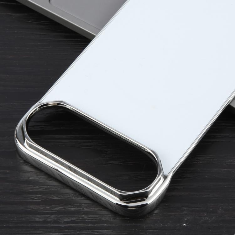 For iPhone Air Electroplating Frameless Frosted Anti-Glare PC MagSafe Phone Case
