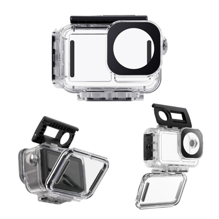 For DJI Osmo Action 5 Pro Magnetic 60m Waterproof Case Diving Case + Gift Kit
