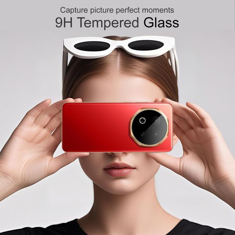 For Meizu Note 16 IMAK Rear Camera Lens Glass Film Black Version