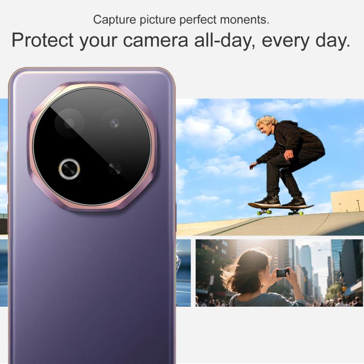 For Meizu Note 16 imak Black Version HD Glass Rear Camera Lens Film, Self-positioning Version