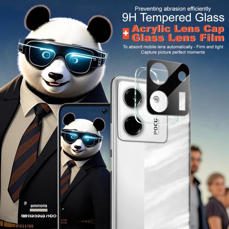 For Meizu Note 16 imak High Definition Integrated Glass Lens Film Black Version