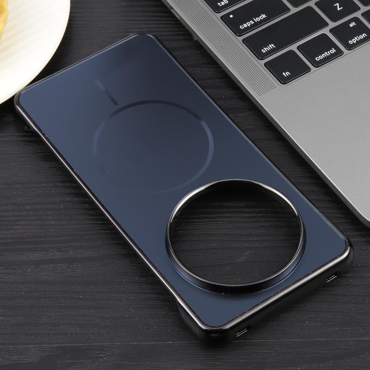 For Huawei Mate 60 Electroplating Frameless Frosted Anti-Glare PC MagSafe Phone Case