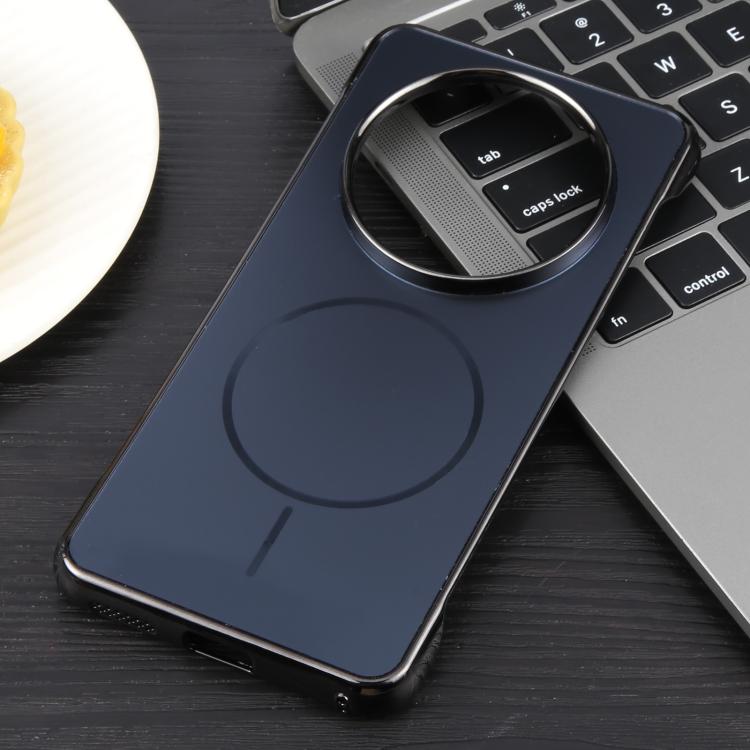 For Huawei Mate 60 Pro Electroplating Frameless Frosted Anti-Glare PC MagSafe Phone Case