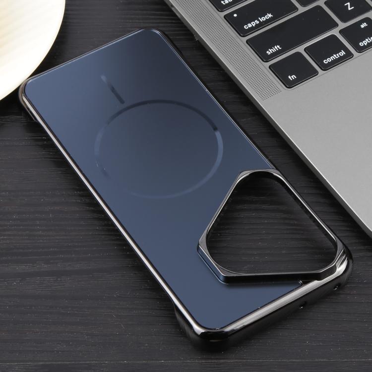 For Huawei Pura 70 Pro / 70 Pro+ Electroplating Frameless Frosted Anti-Glare PC MagSafe Phone Case