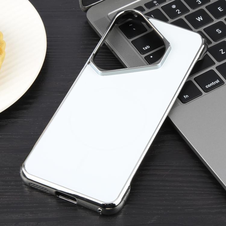 For Huawei Pura 70 Pro / 70 Pro+ Electroplating Frameless Frosted Anti-Glare PC MagSafe Phone Case