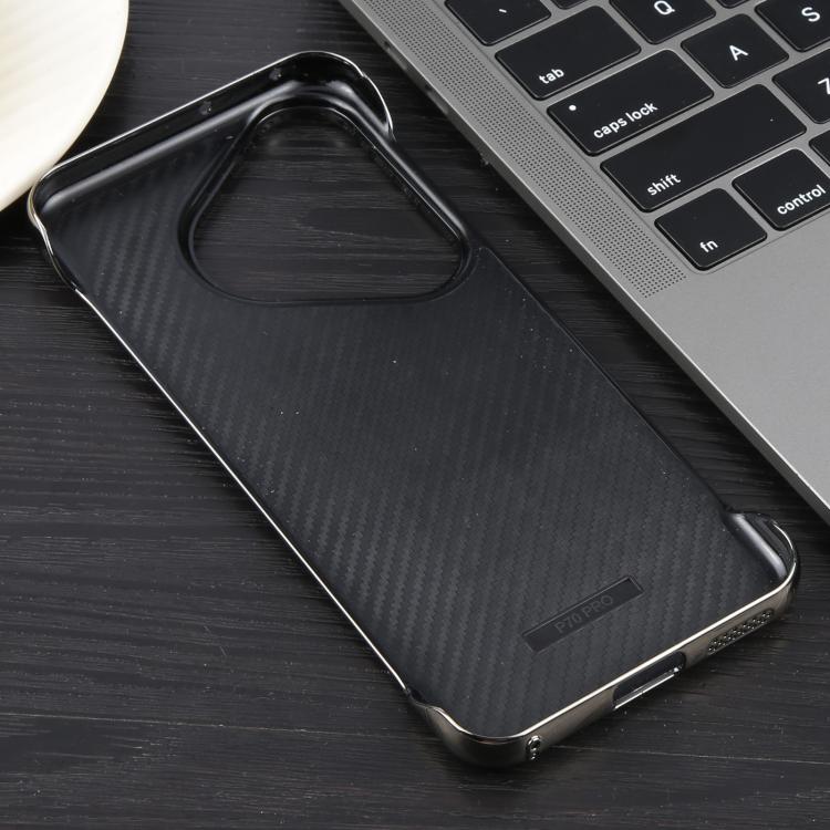 For Huawei Pura 70 Pro / 70 Pro+ Electroplating Frameless Frosted Anti-Glare PC MagSafe Phone Case