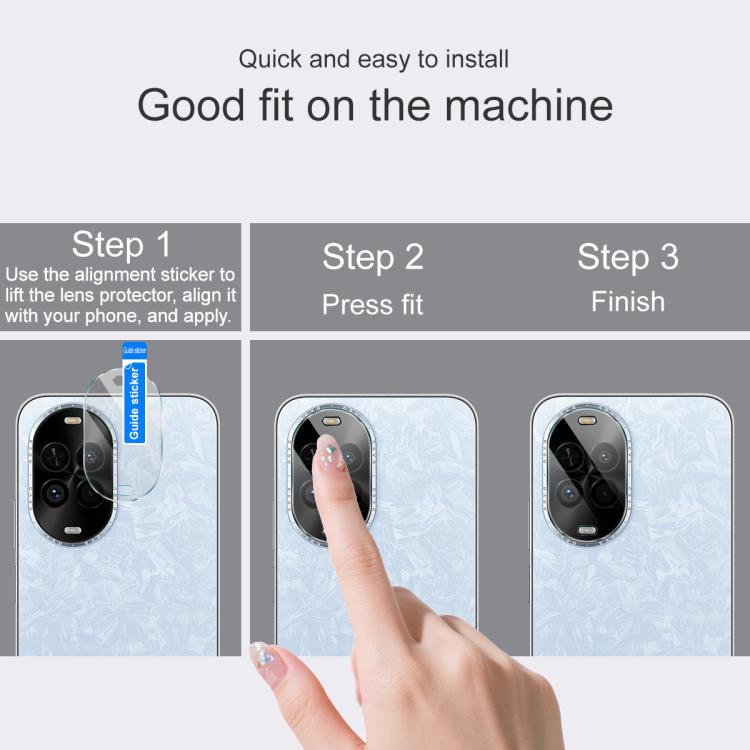 For Huawei nova 14 Lite IMAK Rear Camera Lens Glass Film Thin Version