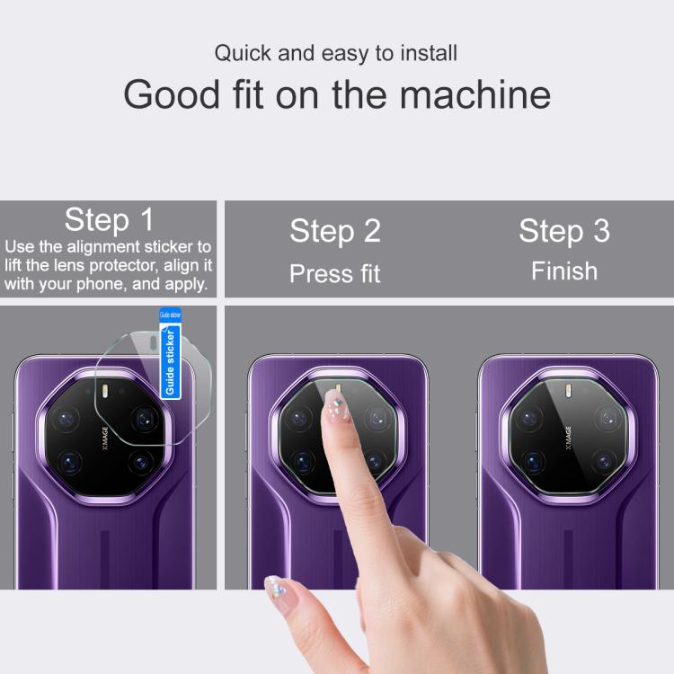 For Huawei Mate 80 RS Ultimate IMAK Rear Camera Lens Glass Film Thin Version