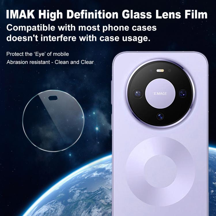 For Huawei Mate 80 / Mate 80 Pro IMAK Rear Camera Lens Glass Film Thin Version