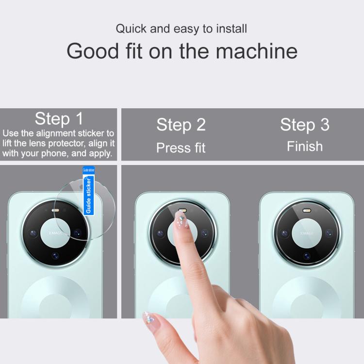 For Huawei Mate 80 / Mate 80 Pro IMAK Rear Camera Lens Glass Film Thin Version