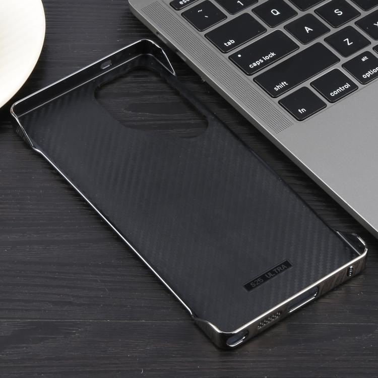 For Samsung Galaxy S22 Ultra 5G Electroplating Frameless Frosted Anti-Glare PC MagSafe Phone Case